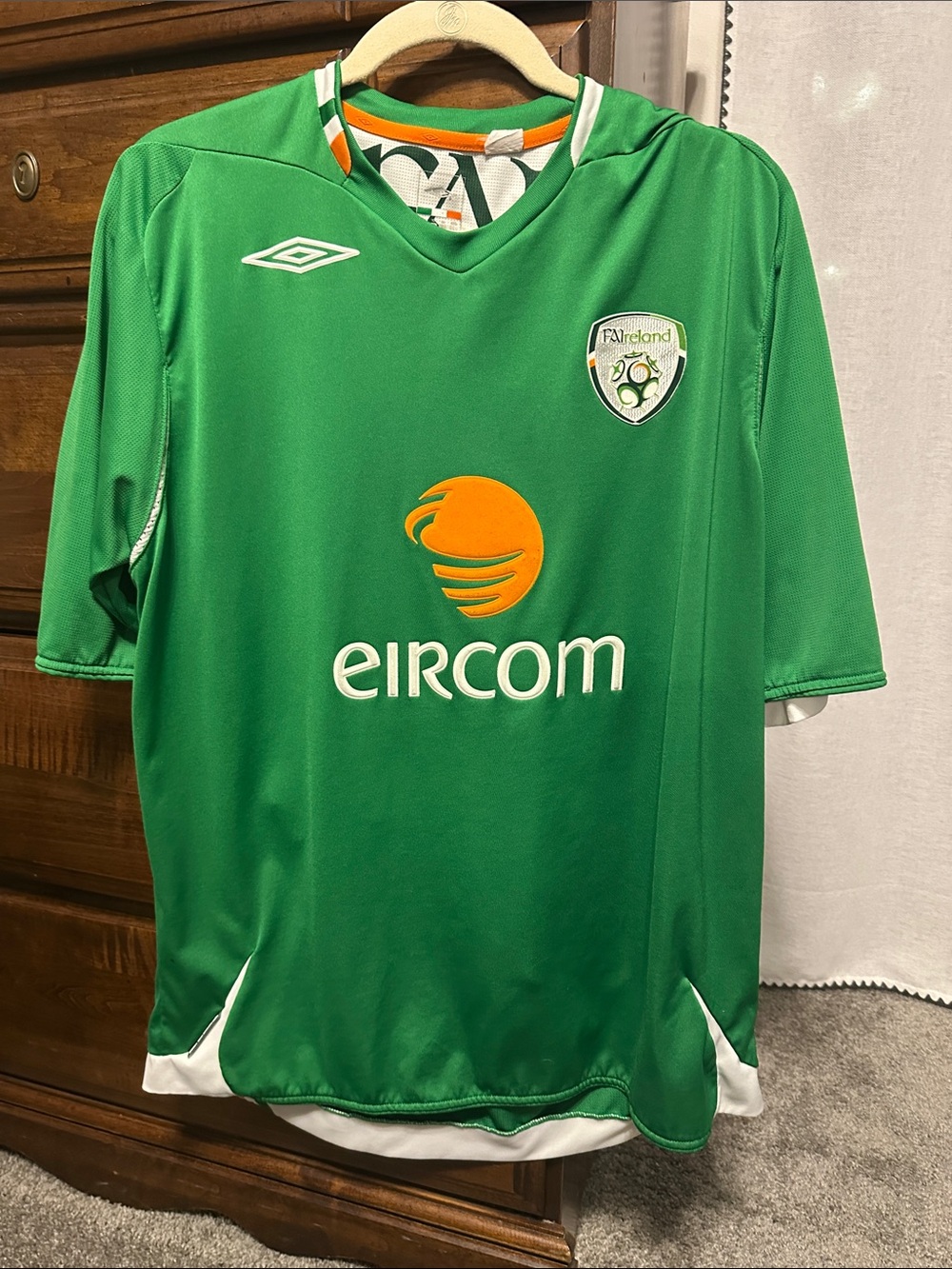 Umbro Ireland Soccer Jersey